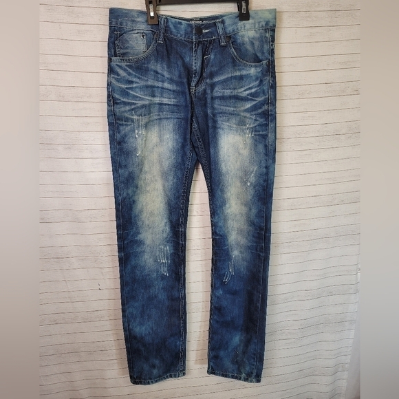 Denis Simachev Boiled Denim Jeans, sz 31 - Picture 1 of 14